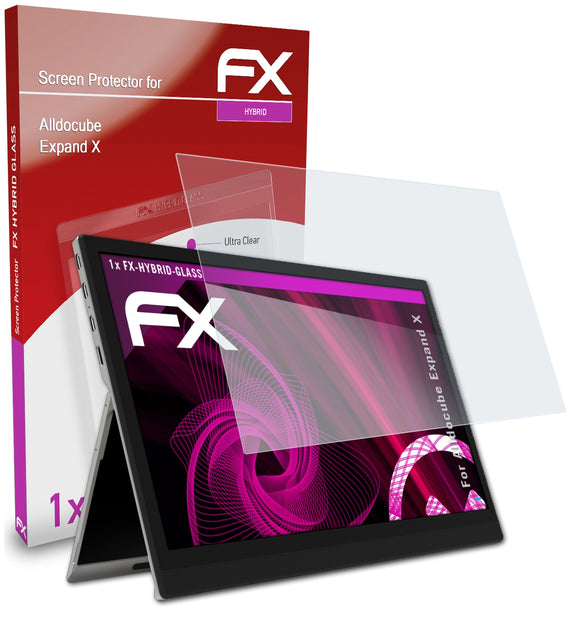 atFoliX FX-Hybrid-Glass Panzerglasfolie für Alldocube Expand X