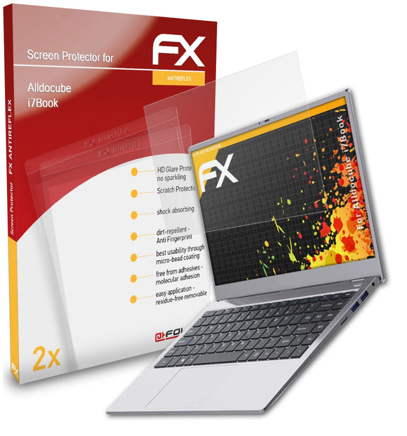 atFoliX FX-Antireflex Displayschutzfolie für Alldocube i7Book