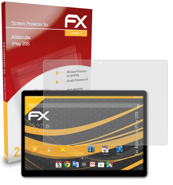 atFoliX FX-Antireflex Displayschutzfolie für Alldocube iPlay 20S