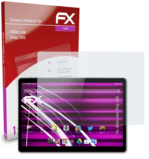 atFoliX FX-Hybrid-Glass Panzerglasfolie für Alldocube iPlay 20S