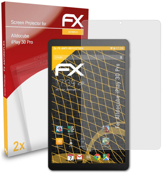 atFoliX FX-Antireflex Displayschutzfolie für Alldocube iPlay 30 Pro