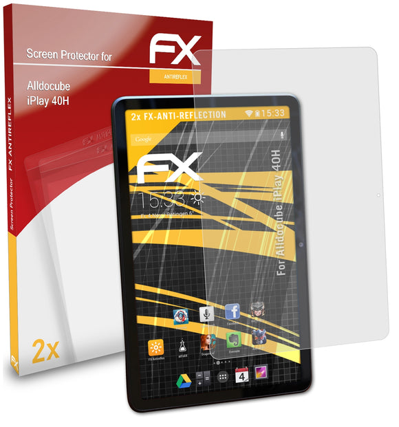 atFoliX FX-Antireflex Displayschutzfolie für Alldocube iPlay 40H