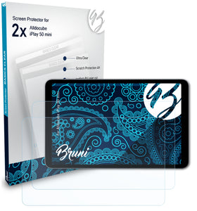 Bruni Basics-Clear Displayschutzfolie für Alldocube iPlay 50 mini