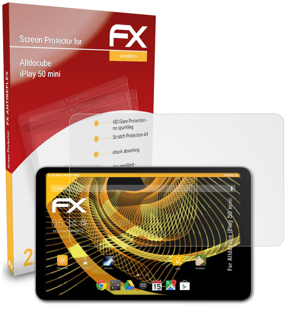 atFoliX FX-Antireflex Displayschutzfolie für Alldocube iPlay 50 mini