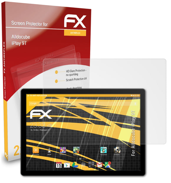 atFoliX FX-Antireflex Displayschutzfolie für Alldocube iPlay 9T