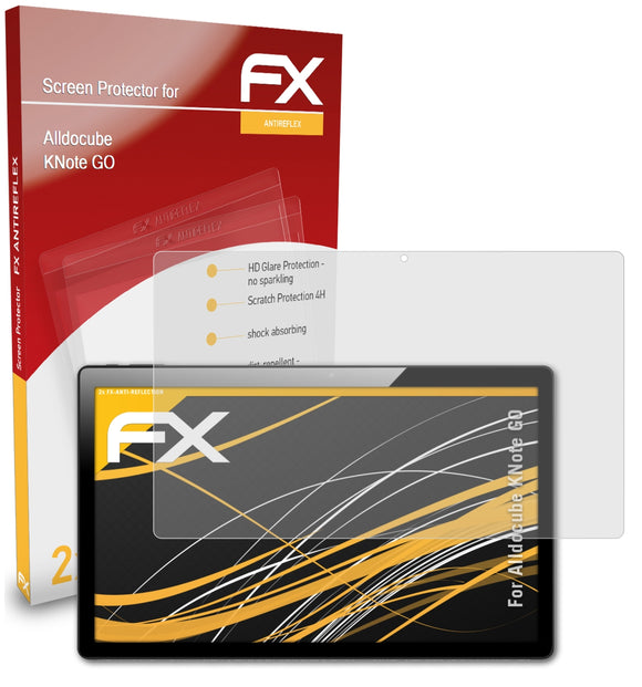 atFoliX FX-Antireflex Displayschutzfolie für Alldocube KNote GO