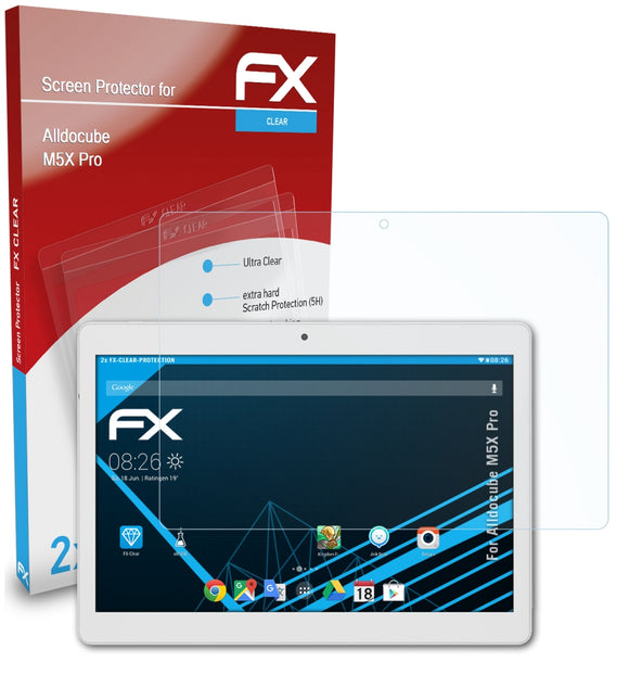 atFoliX FX-Clear Schutzfolie für Alldocube M5X Pro