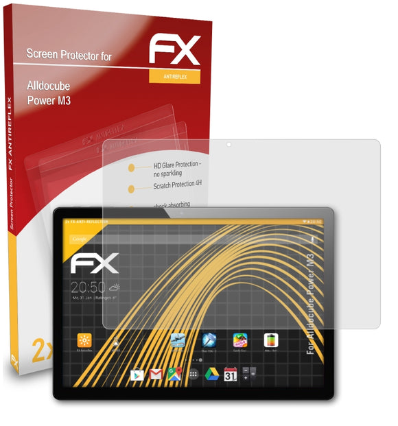 atFoliX FX-Antireflex Displayschutzfolie für Alldocube Power M3