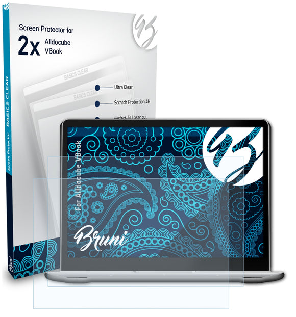 Bruni Basics-Clear Displayschutzfolie für Alldocube VBook