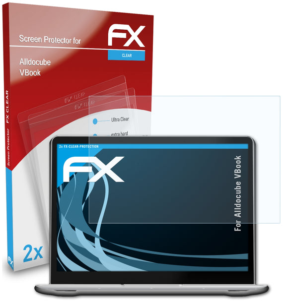 atFoliX FX-Clear Schutzfolie für Alldocube VBook