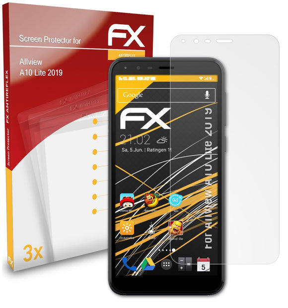 atFoliX FX-Antireflex Displayschutzfolie für Allview A10 Lite 2019