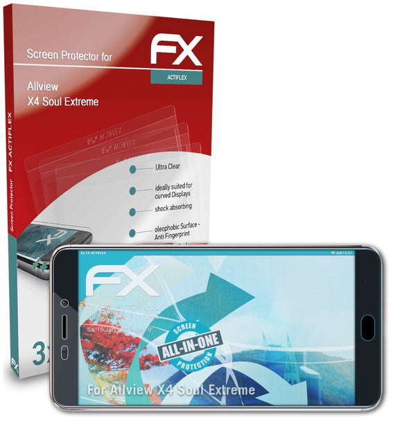 atFoliX FX-ActiFleX Displayschutzfolie für Allview X4 Soul Extreme