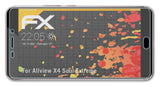 atFoliX Panzerfolie kompatibel mit Allview X4 Soul Extreme, entspiegelnde und stoßdämpfende FX Schutzfolie (3X)