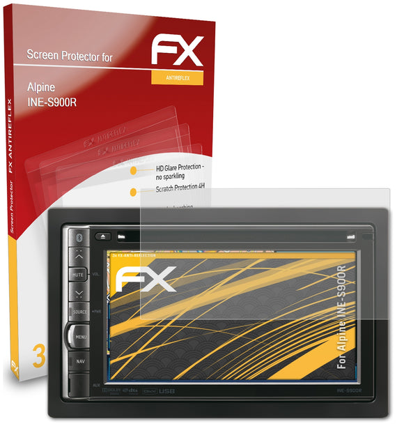 atFoliX FX-Antireflex Displayschutzfolie für Alpine INE-S900R