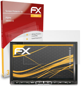 atFoliX FX-Antireflex Displayschutzfolie für Alpine X800D-U