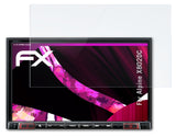 Glasfolie atFoliX kompatibel mit Alpine X802DC, 9H Hybrid-Glass FX