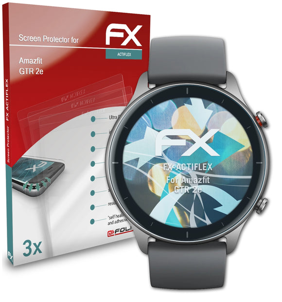 atFoliX FX-ActiFleX Displayschutzfolie für Amazfit GTR 2e