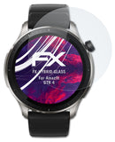 Glasfolie atFoliX kompatibel mit Amazfit GTR 4, 9H Hybrid-Glass FX
