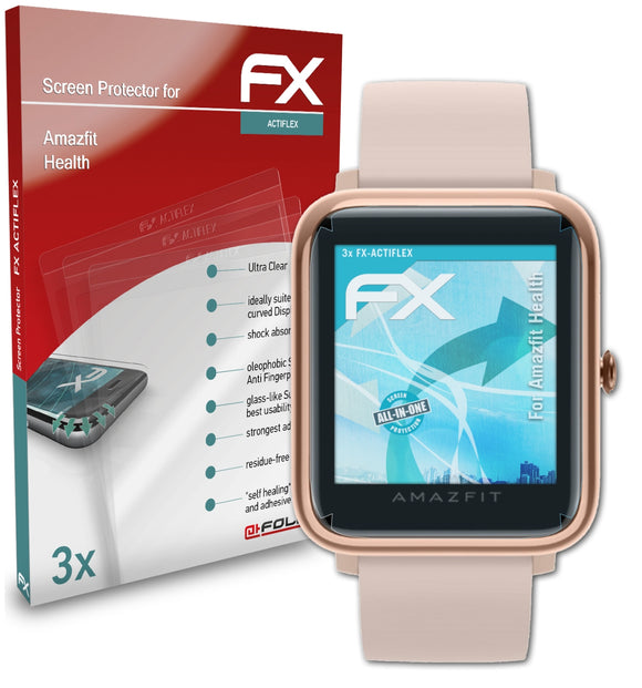 atFoliX FX-ActiFleX Displayschutzfolie für Amazfit Health