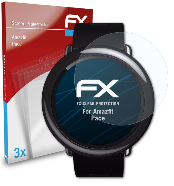 atFoliX FX-Clear Schutzfolie für Amazfit Pace