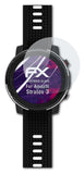 Glasfolie atFoliX kompatibel mit Amazfit Stratos 3, 9H Hybrid-Glass FX