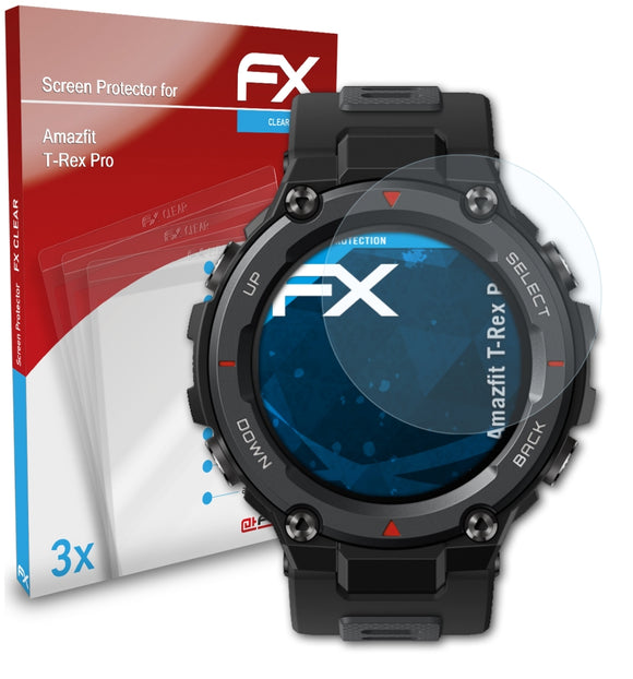 atFoliX FX-Clear Schutzfolie für Amazfit T-Rex Pro