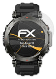 Panzerfolie atFoliX kompatibel mit Amazfit T-Rex Ultra, entspiegelnde und stoßdämpfende FX (3X)