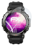 Glasfolie atFoliX kompatibel mit Amazfit T-Rex Ultra, 9H Hybrid-Glass FX