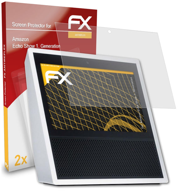 atFoliX FX-Antireflex Displayschutzfolie für Amazon Echo Show (1. Generation)