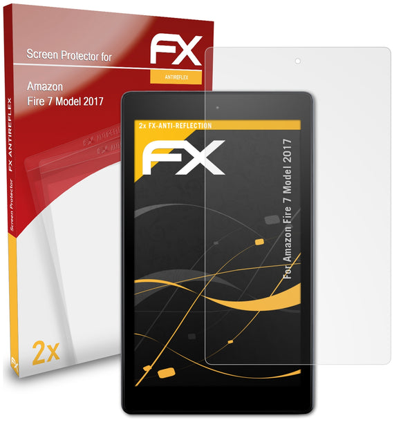 atFoliX FX-Antireflex Displayschutzfolie für Amazon Fire 7 (Model 2017)