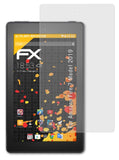 Panzerfolie atFoliX kompatibel mit Amazon Fire 7 Model 2019, entspiegelnde und stoßdämpfende FX (2X)