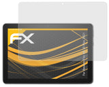Panzerfolie atFoliX kompatibel mit Amazon Fire HD 10 Plus 2021, entspiegelnde und stoßdämpfende FX (2X)