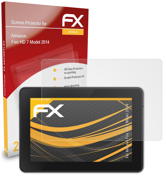 atFoliX FX-Antireflex Displayschutzfolie für Amazon Fire HD 7 (Model 2014)