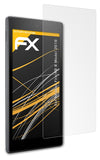 Panzerfolie atFoliX kompatibel mit Amazon Fire HD 8 Model 2016, entspiegelnde und stoßdämpfende FX (2X)