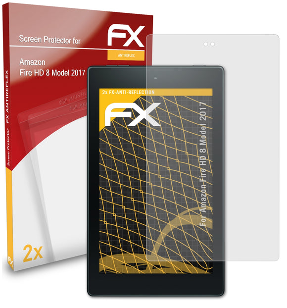 atFoliX FX-Antireflex Displayschutzfolie für Amazon Fire HD 8 (Model 2017)
