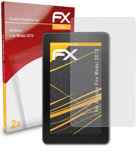 atFoliX FX-Antireflex Displayschutzfolie für Amazon Fire (Model 2015)