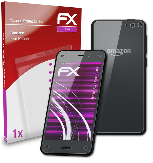 atFoliX FX-Hybrid-Glass Panzerglasfolie für Amazon Fire Phone