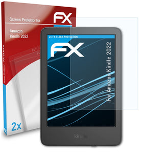 atFoliX FX-Clear Schutzfolie für Amazon Kindle (2022)
