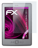 Glasfolie atFoliX kompatibel mit Amazon Kindle 4 Model 2011, 9H Hybrid-Glass FX