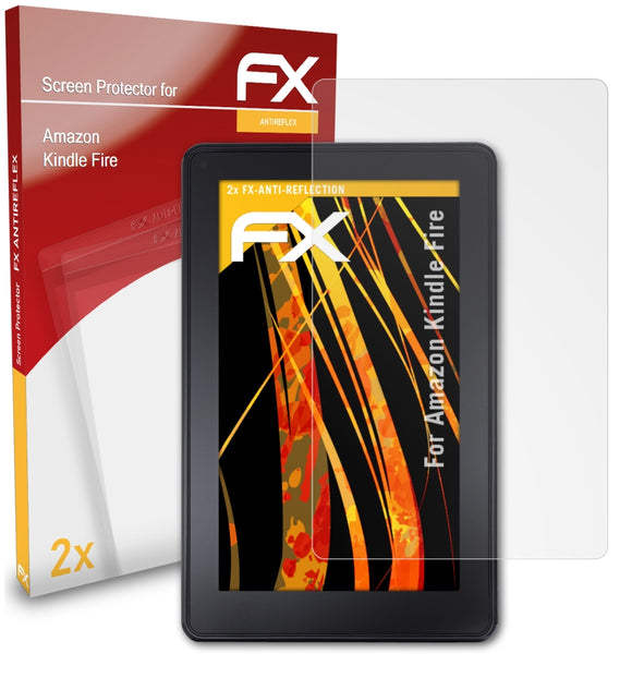 atFoliX FX-Antireflex Displayschutzfolie für Amazon Kindle Fire