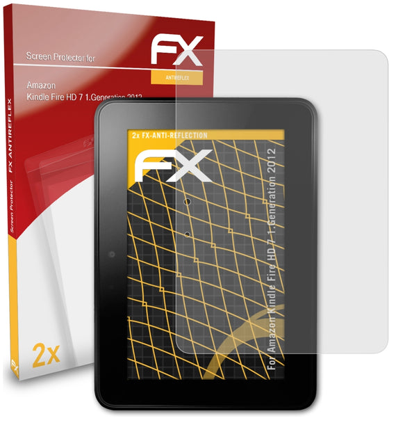 atFoliX FX-Antireflex Displayschutzfolie für Amazon Kindle Fire HD 7 (1.Generation 2012)