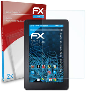 atFoliX FX-Clear Schutzfolie für Amazon Kindle Fire HD 7 (2.Generation 2013)