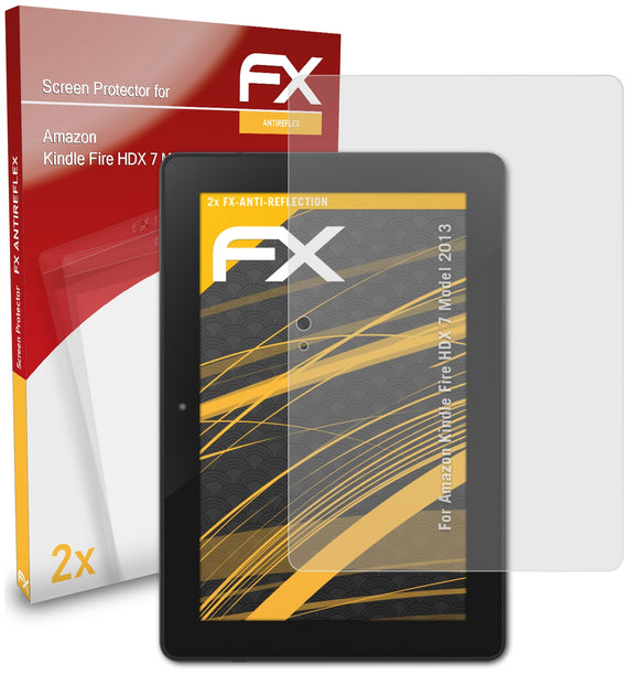 atFoliX FX-Antireflex Displayschutzfolie für Amazon Kindle Fire HDX 7 (Model 2013)