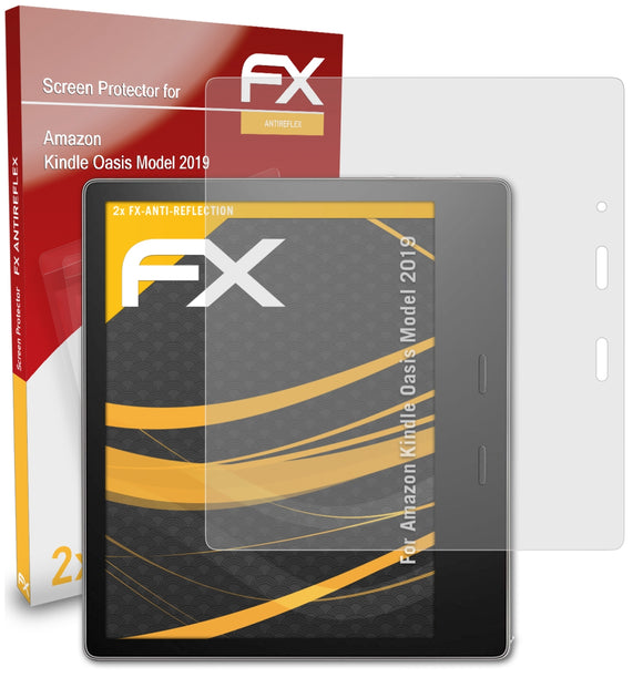 atFoliX FX-Antireflex Displayschutzfolie für Amazon Kindle Oasis (Model 2019)