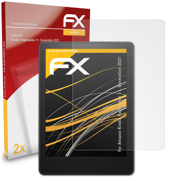 atFoliX FX-Antireflex Displayschutzfolie für Amazon Kindle Paperwhite (11. Generation 2021)
