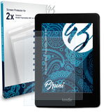 Bruni Basics-Clear Displayschutzfolie für Amazon Kindle Paperwhite (WiFi & 3G)