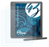 Schutzfolie Bruni kompatibel mit Amazon Kindle Scribe, glasklare (2X)