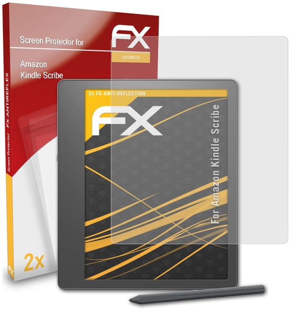atFoliX FX-Antireflex Displayschutzfolie für Amazon Kindle Scribe