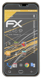 Panzerfolie atFoliX kompatibel mit Amplicom PowerTel M9500, entspiegelnde und stoßdämpfende FX (3X)