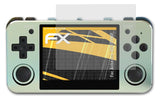 Panzerfolie atFoliX kompatibel mit Anbernic RG351MP, entspiegelnde und stoßdämpfende FX (3X)